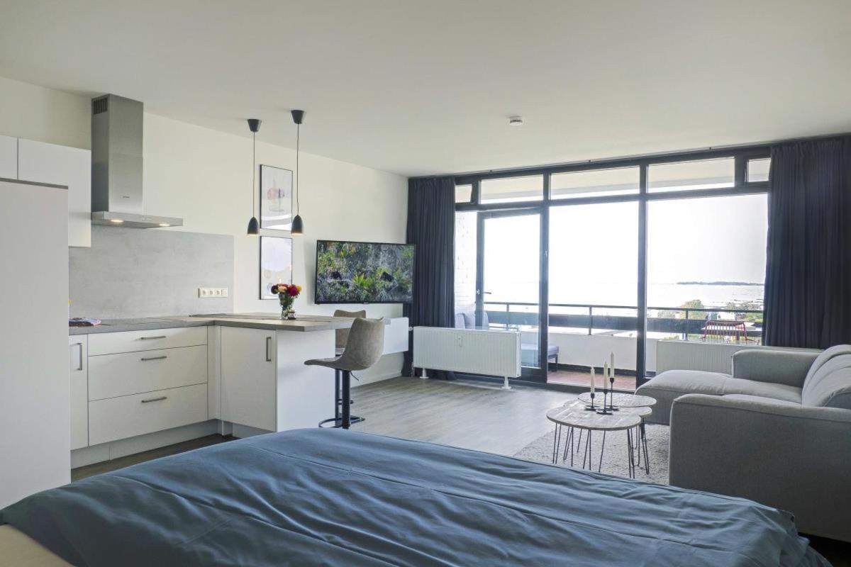 Traumhaftes Strand-Apartment Mit Meerblick Staberdorf Bagian luar foto